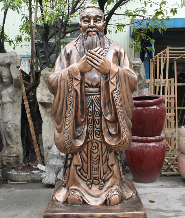 孔子人物景觀(guān)雕塑